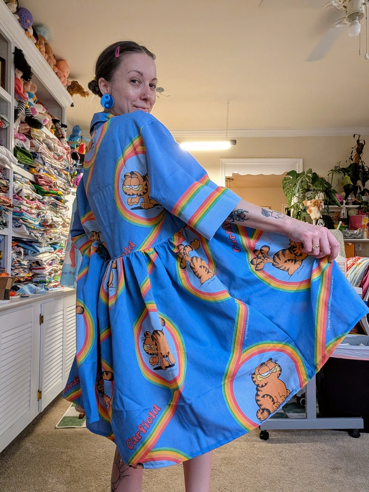 Orange Cat (1978) Dress