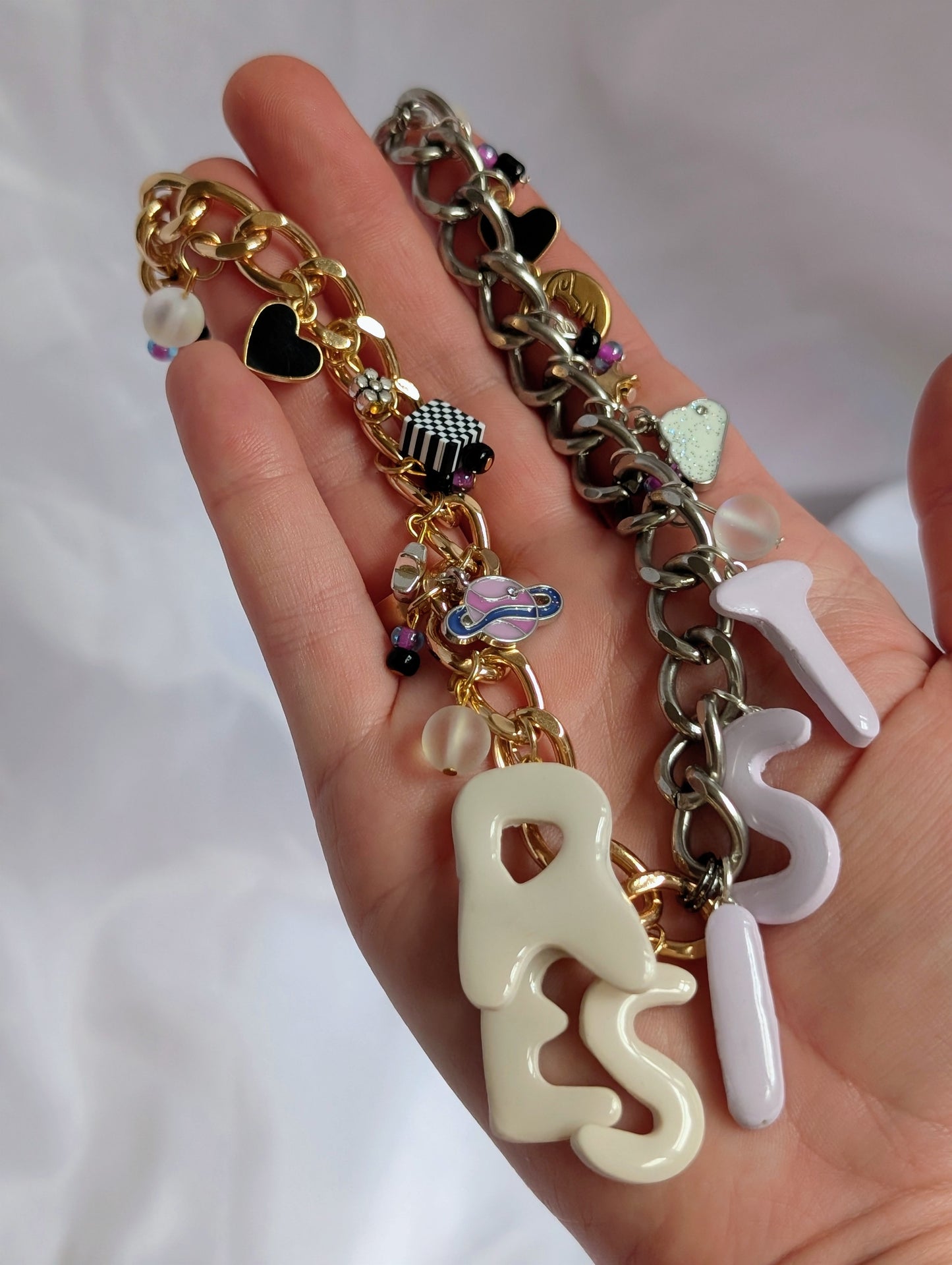 Chunk Charm Necklace - RESIST