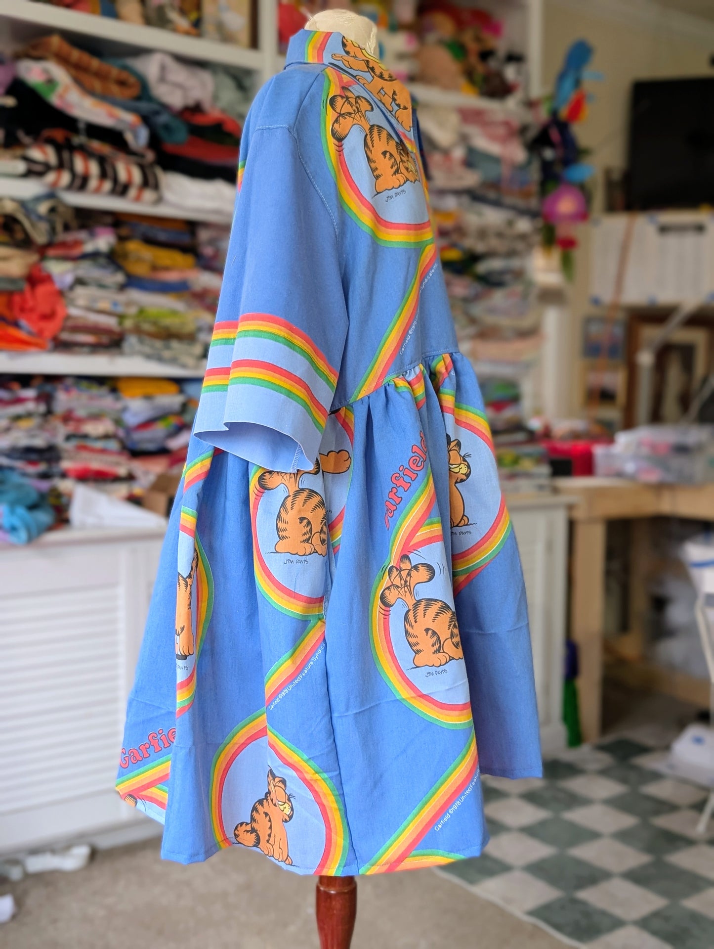 Orange Cat (1978) Dress