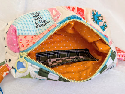WOMXN DON'T OWE YOU SHIT - Quilted Slouch Bag