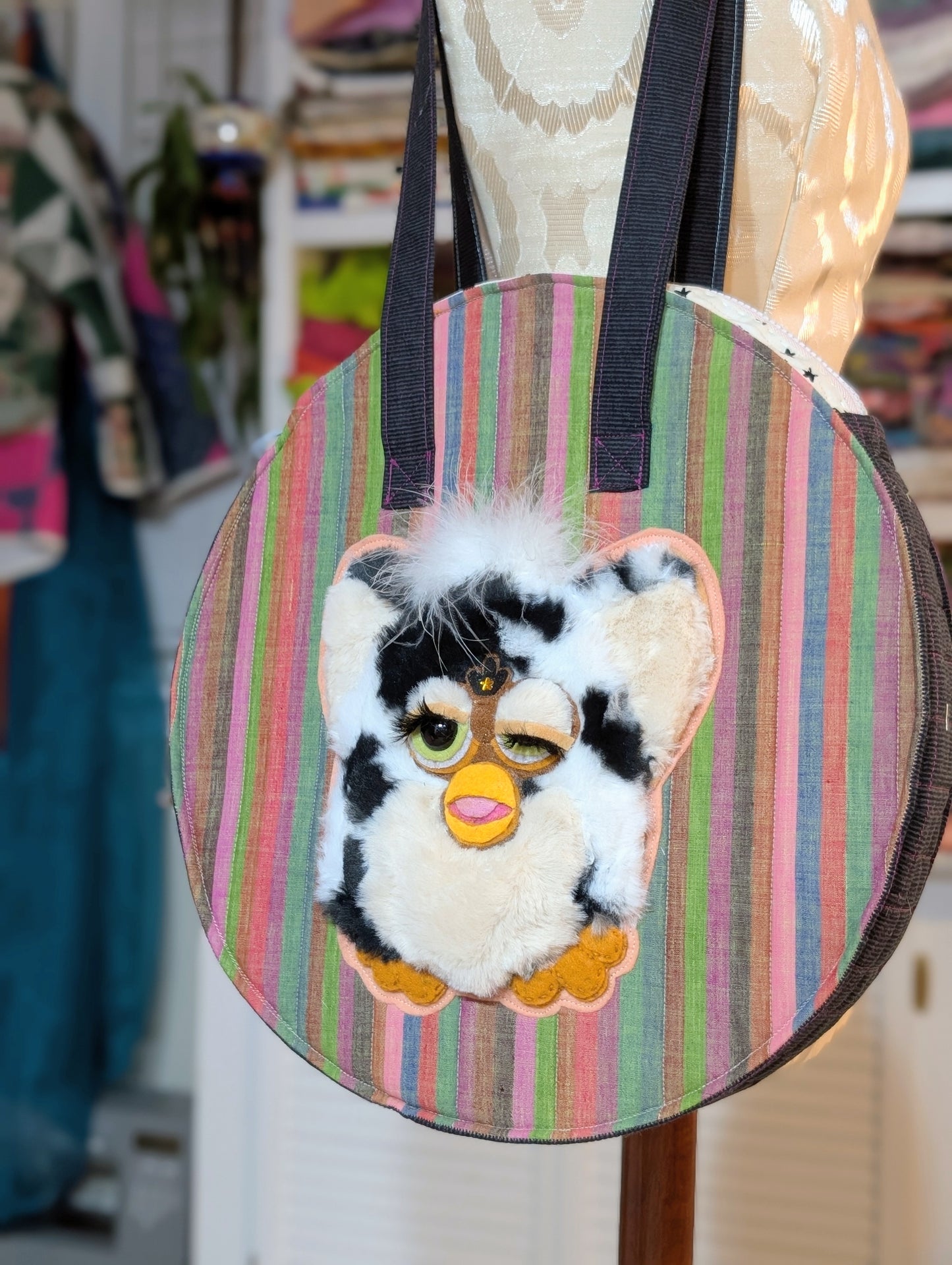 Cowprint Furby Purse