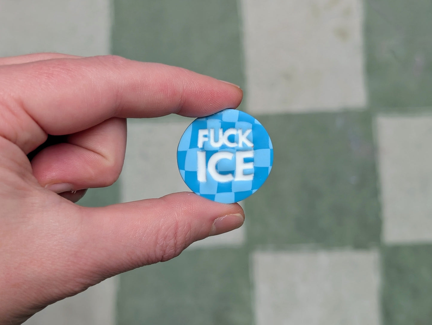 FUCK ICE 🧲 - Blue Checks
