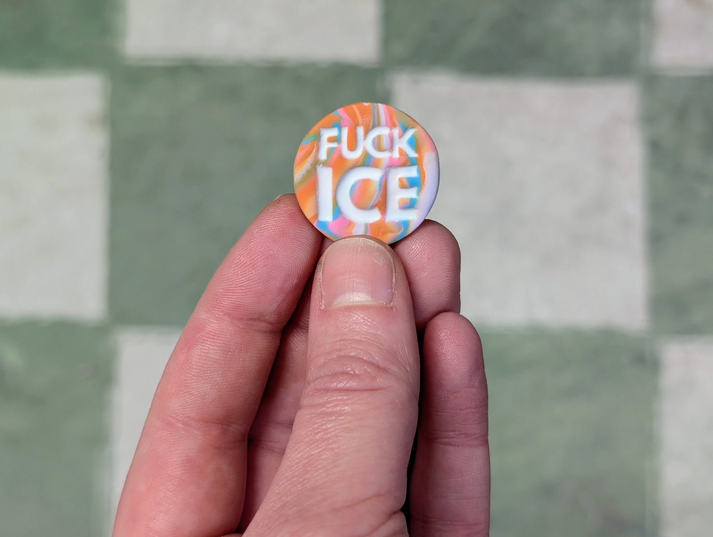 FUCK ICE 🧲 - Rainbow Swirls