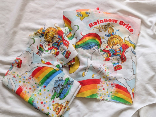 SCRAPS: Rainbow Girl (1980's)