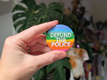 DEFUND THE POLICE 🧲 - Rainbow