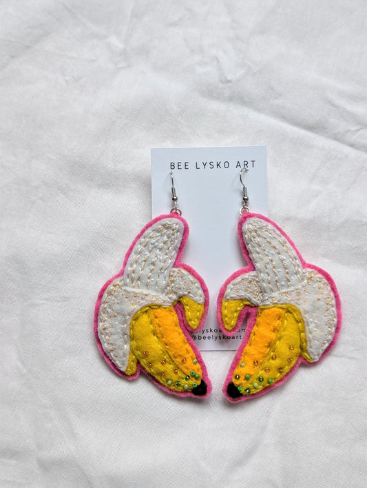 Felt Bananas
