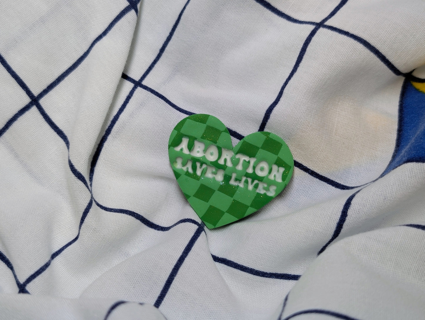 ABORTION SAVES LIVES 🧲 - Green Checks