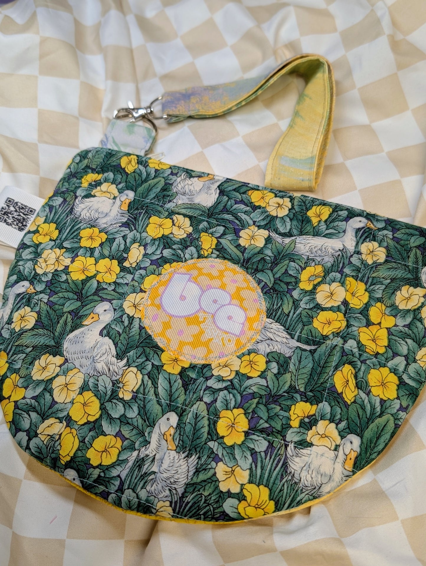 DUCKS! - Quilted Wristlet