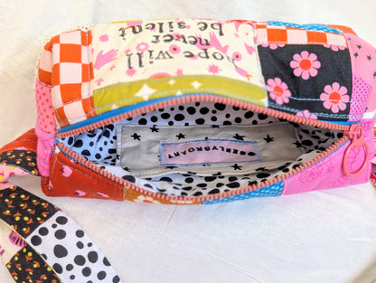 HARVEY MILK - Quilted Slouch Bag