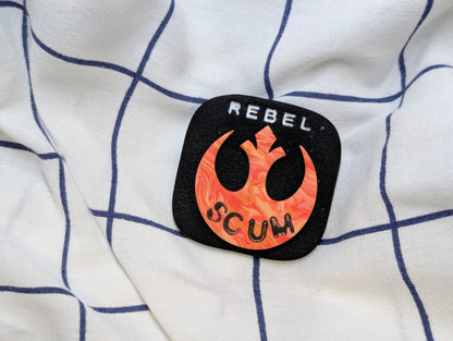 REBEL SCUM 🧲 - Orange Swirls