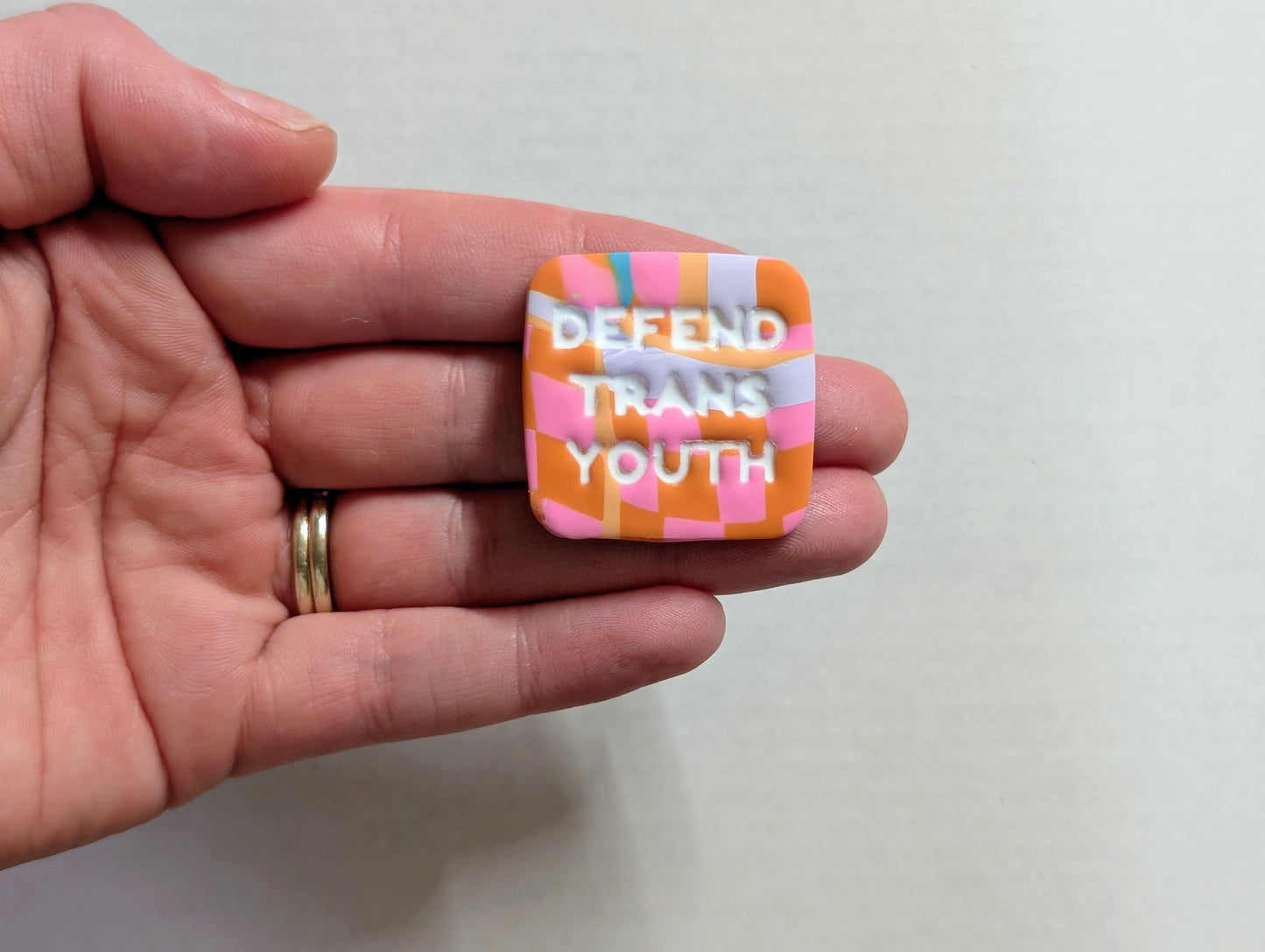 DEFEND TRANS YOUTH 🧲 - Party Slab