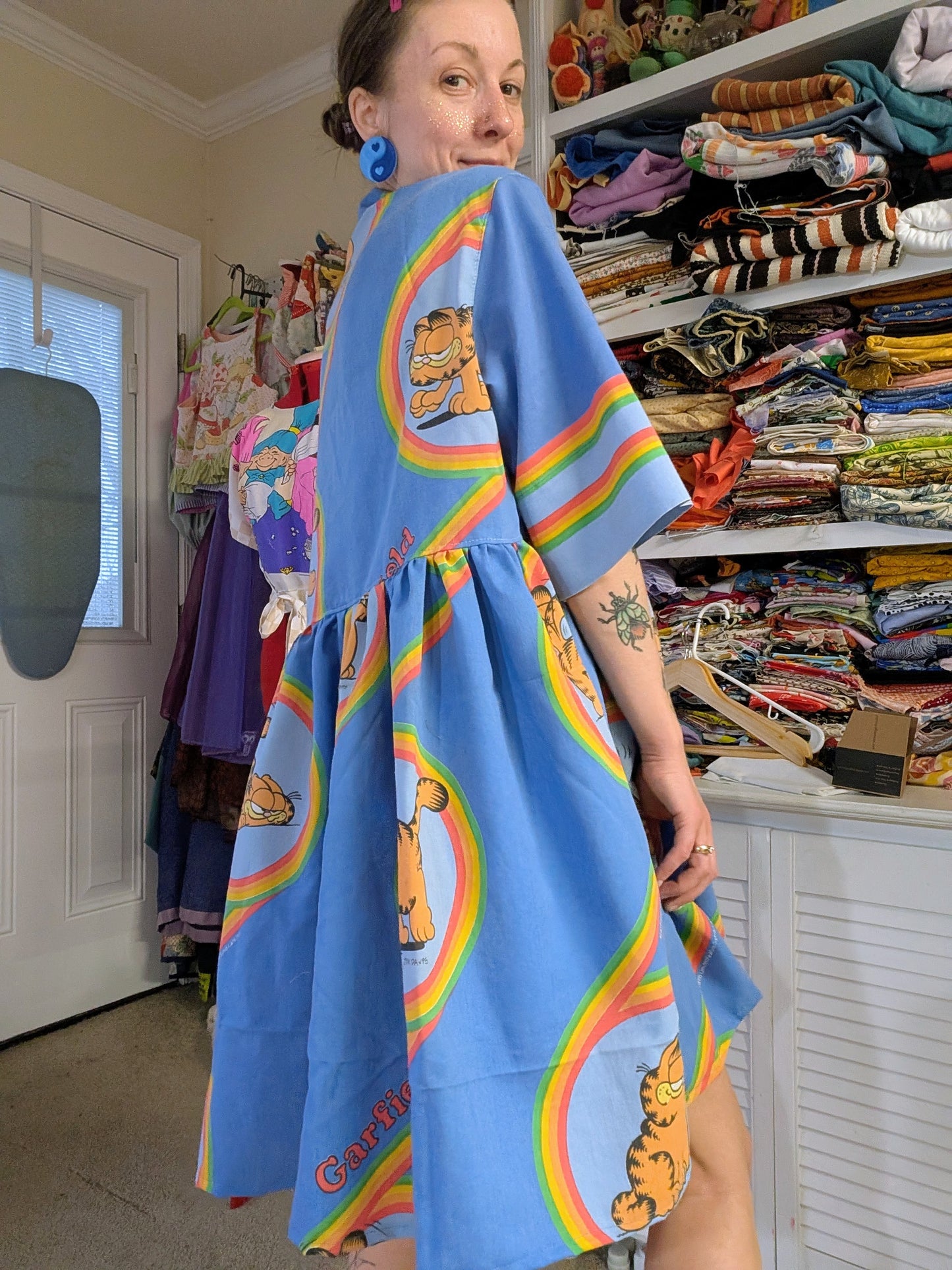 Orange Cat (1978) Dress