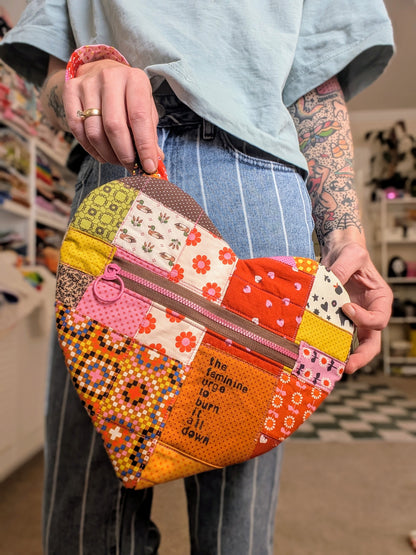 THE FEMININE URGE - Quilted Wristlet