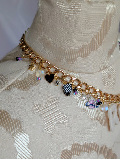 Chunk Charm Necklace - RESIST