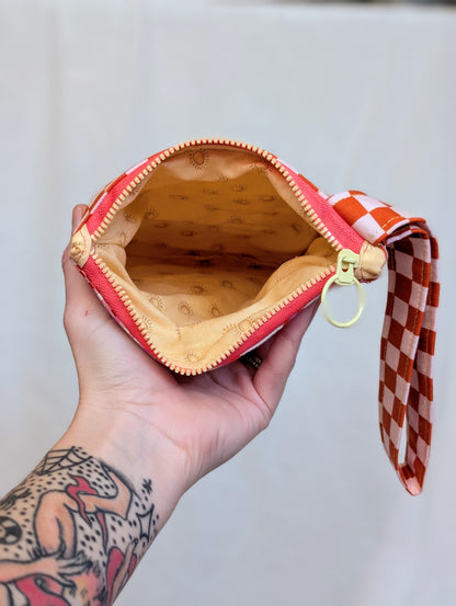 ABORT THE COURT - Quilted Wristlet