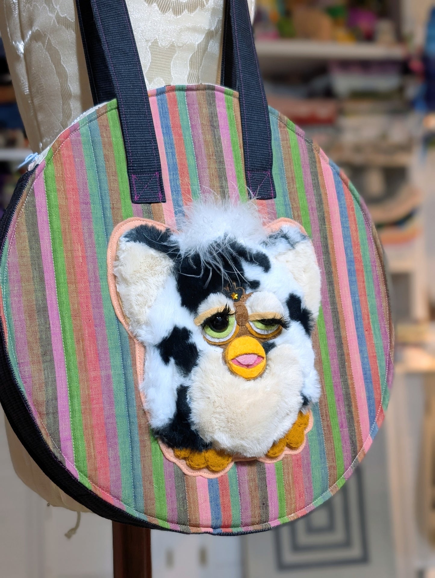 Cowprint Furby Purse