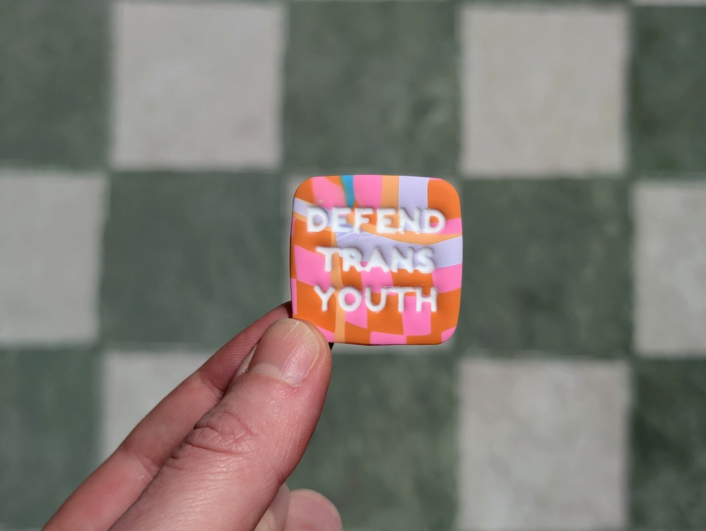 DEFEND TRANS YOUTH 🧲 - Party Slab