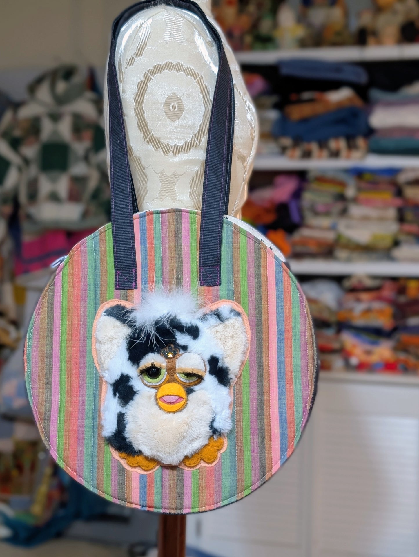 Cowprint Furby Purse