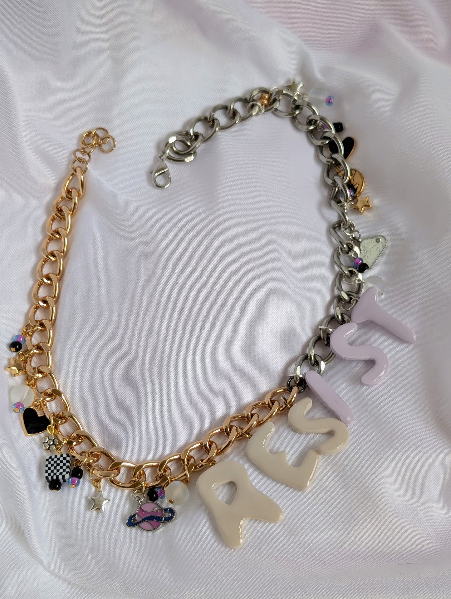 Chunk Charm Necklace - RESIST