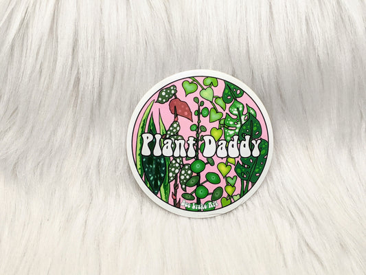 Plant Daddy Sticker