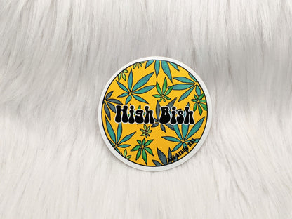High Bish Sticker