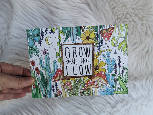 Grow With the Flow Print